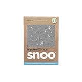 Happiest Baby SNOO Bassinet Fitted Sheet - 100% Organic Cotton Nursery Bedding - Fits SNOO Sleeper Crib Mattress (Graphite Galaxy)