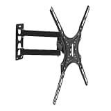 Omquot TV Wall Mount Bracket Swivel Tilting 14-55 Inch TVs VESA 400x400mm up to 48.5 LB Easy Installation TV Hanger for Bedroom