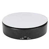 1KG Load Bearing 360 Degrees Rotating Turntable, Solar Powered Display Stand for Jewelry, Electric Rotating Turntable with ABS Material for Watches and Digital Cameras