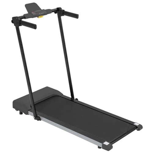 CZBZ Home Treadmill with LED Display for Walking Jogging Running – Compact Foldable Design with 7.5 mph Speed Range & Built-in Wheels