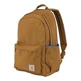 Carhartt 21L Classic Laptop Backpack, Water-Resistant Pack W/ 15" Laptop Sleeve and Organizational Compartments, Carhartt Brown