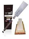 Japanese Pull Saw - 9.5 Ryoba Hand Saw with Rip-cut and Crosscut - Wood Saw for Dovetails, Tenons, Joinery, Cutting Boards to Length & Width- Temple Tool Co.