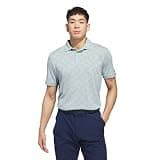 adidas Men's ULTIMATE365 Jacquard Climacool Polo Shirt, Wonder SAGE S26/COLLEGIATE Navy, Medium