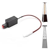 Havyduti Outdoor Heater Replacement Parts Electronic Igniter with Cable, Suitable for Most Outdoor Pyramid Patio Heater and Fire Pits Table
