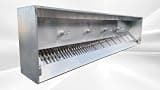 Commercial Kitchen Exhaust Only Hood, Stainless Steel, 16 ft, NSF Certified, Model RH