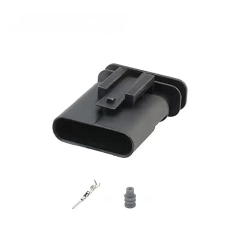 6 Way Black Housing Male Female Plug Sealed Automotive Connector 1-2141324-1(10 Sets)