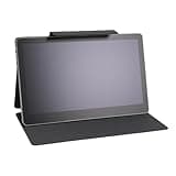 Erchineko P120T 11.6 Inch Drawing Tablet with Screen, 120% sRGB, 16384 Pressure Sensitivity, Stand, 2 Battery Free Pens, Glove, Graphics Drawing Monitor for Design, Paint, Teach