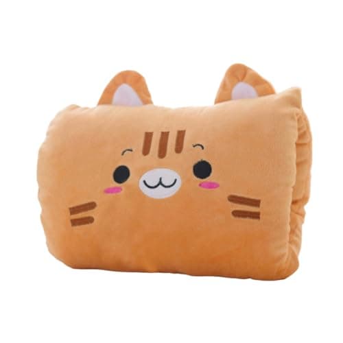 Tuygn Travel Use Cuddle Pillow Hand Warmer Arm Companion for Office Sleep Winter Cold Weather Hand Warming Use Plush for Office Home