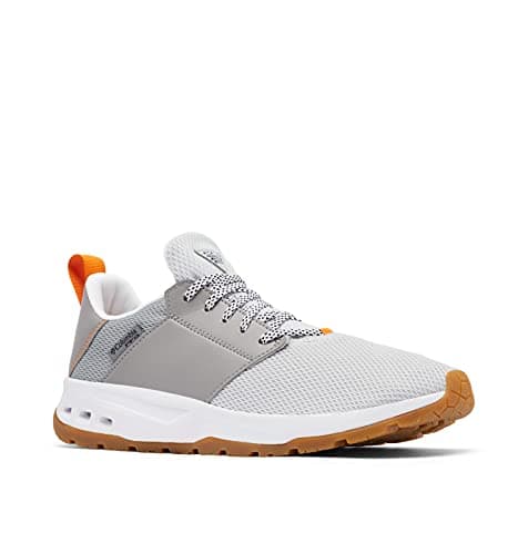 Columbia Men's Tamiami PFG, Slate Grey/Light Orange, 12