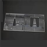 2 Piece Guitar Tenon Molds Transparent Acrylic Templates Guitar Tool Kit