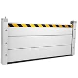 Xevaldric Reusable Baffle Flood Barrier for Home Unit Module Design Removable Flood-Proof Water Barriers Temporary Flooding Door Household Flooding Panel Shield
