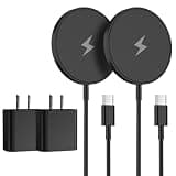 Magnetic Wireless Charger iPhone,6FT Charger for Apple MagSafe Charger 2Pack Fast Wireless Charging Pad for iPhone 16 Pro Max/16 Pro/16 Plus/15 ProMax/15/14/13/12/AirPods 3/2/Pro Mag-Safe Charging Pad