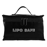 jojofuny Lipo Safe Bag: Fireproof Explosionproof Bag Large Capacity Lipo Battery Storage Guard Pouch for Charge & Storage 7.3x4.3x3.3 Inch