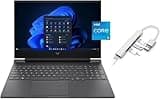 HP Victus 15.6 inch FHD 144Hz Gaming Laptop | Intel Core i5-13420H | NVIDIA GeForce RTX 4050 6GB | Backlit | Mica Silver| 16GB RAM | 512GB SSD | Windows 11 Home | Bundle with USB 3.0 Hub