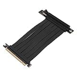 ZZIOLYTHICTRADING PCIe Extension Cable 15cm 128Gbps High Speed PCIe x16 3.0 Riser Card for Graphics Card Sound Card Network Card with Immersion Gold PCB and ABS Housing (Black)