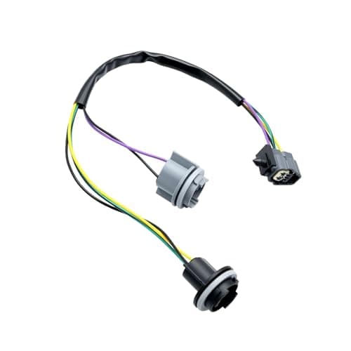 56021369 Driver Side Tail Light Wiring Harness Compatible with Dodge 1994-2002 Ram Series 1500/2500/3500 Pickup Truck Rear Left Lamp Pigtail Connector Replace# 56020077