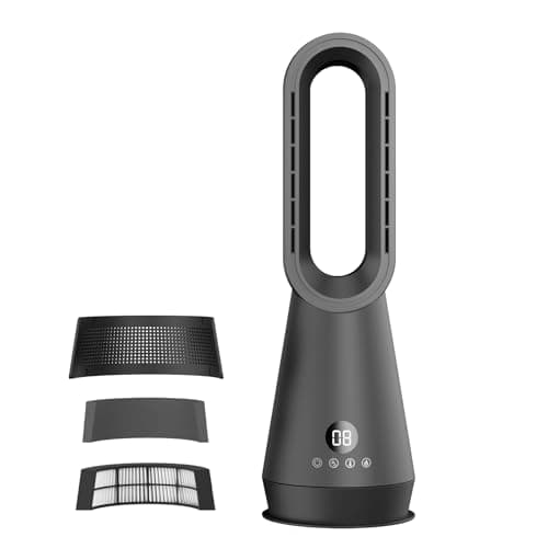 Chikit Bladeless Fan, 22inch Cooling & Filter Tower Fan