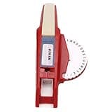 Mrisata Embossing Label Maker ABS One Hand Clear Number Letter DIY Label Printer for Home Office School (Black)