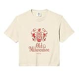Old Milwaukee Vintage Style - Logo Comfort Colors Crop Top