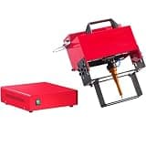 Handheld Dot Peen Marking Machine for Metal Engraving - Ideal for Marking Letters, Serial Numbers, and VIN Codes - Versatile 100x20mm Engraver
