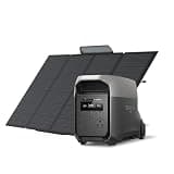 EF ECOFLOW Delta 3 Ultra Portable Power Station with 400W Solar Panel, 3072Wh LiFePO4 Battery, 3600W (Surge 7200W) Output, Solar Generator for Home Use, Camping Accessories, Emergencies & RV Backup