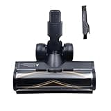Carpet Cleaning Vacuum Electric Floor Brush Attachment Compatible for Dreame R10 R20 R30 T30 Floor Soft Roller Brush Head with LED Dust Lights