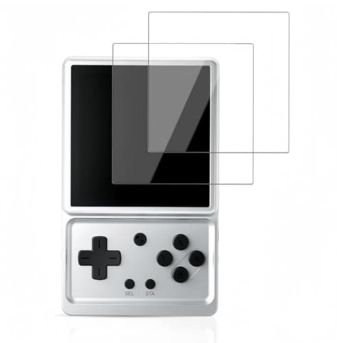SOMOAAI Screen Protector Compatible with Anbernic RG Rotate, 9H Hardness HD Anti-Scratch Film for RG Rotate Handheld Game Console (2PCS)