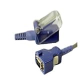Compatible For Nellcor DOC-10 AMP 14 Pin To DB9 Pin Spo2 Extension Cable TPU 2.4M Medical Adapter Cable And Wire