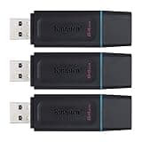 Kingston 64GB DataTraveler Exodia Flash Drive - DTX/64GB (3 Pack)