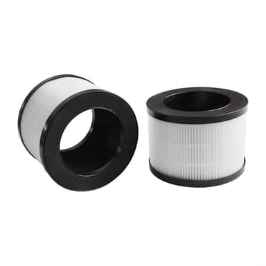 Deskbloom 2 Pack H13 HEPA Replacement Filter for ToLife for TZ-K1, for AROEVE for MK01 MK06 MG01JH, FreAire 6391RGB, for KLOUDI DH-JH01 Air Purifier, 3-in-1 True HEPA with Activated Carbon