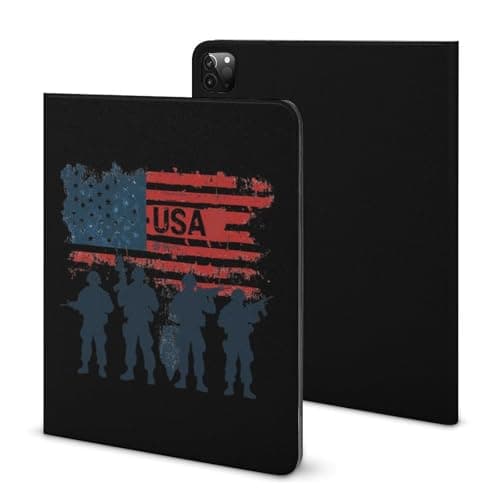 United States US Air Force Tablet Case with Pen Holder Non-Slip Protective Cover Compatible for IPAD Pro 2020 (11in)