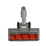 Roller Brush Head Replacement, Compatible For UWANT, V100/V200 Cordless Vacuum, With LED Headlight & Flexible Big Roller