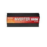 SCTHYWUPT 1000W-4000W Pure Sine Wave Inverter DC 12V 24V to AC 220V 50Hz 60Hz Voltage Transformer Converter Solar Off Grid Power Inverters(1600W)