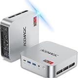 ACEMAGIC Mini PC Ryzen 7 7730U(Upgraded 5825U/7430U), 16GB LPDDR4X 1TB SSD Mini Computers(up to 4.5Ghz), Light Gaming Desktop 4K Triple Display Mini Desktop Bluetooth/WiFi6/Office
