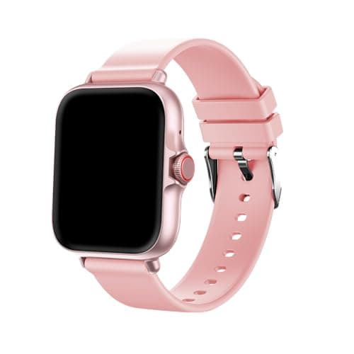 Men's smartwatch, an Intelligent Fitness with Wireless Calling, Music Control, Remote Camera, and Motion Monitoring Functions - an Ideal Gift for Runners, Athletes (Pink)