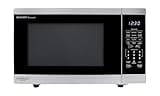 SHARP Countertop Microwave Oven with Removable 12.4" Carousel Turntable, 1100 Watt, 1.4 Cubic Feet, Stainless Steel