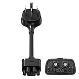 TOKREAL NEMA 14-50 Adapter for Tesla Gen 2 Mobile Portable Charger, Connect Be Used Tesla Mobile Charger to NEMA 14-50 250V Outlet at 32 Amp Portable Tisl Charger Adapter(14-50 Length 11“), black