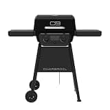 Charbroil Classic 2-Burner Propane Gas Grill – 280 Sq In Cooking Area, 20,000 BTU, Porcelain-Coated Grates, Compact Outdoor BBQ with Side Shelves