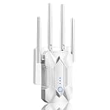 WiFi Extender Signal Booster for Home 1200M: 5G/2.4G Internet Repeater Range Covers Up to 12980 Sq.ft and 108+ Devices