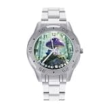 FekiLoot Watches for Men Big Face Stainless Steel Wristwatch Casual Watch