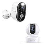 Armorcope Pet Camera, 2K HD Dog Camera with Phone APP + Security Cameras Wireless Outdoor, Battery Powered 1080P Color Night Vision