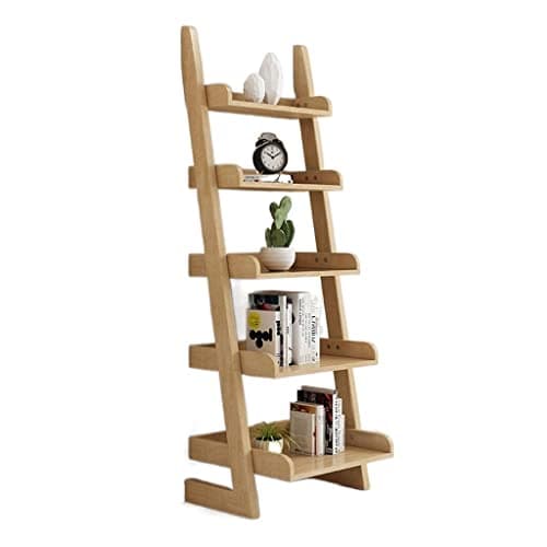 Book Shelf Open Bookcase Multi-layer Trapezoidal Storage Bookshelf Home Floor-to-ceiling Bookshelf Multi-layer Display Rack Living Room Rack for Living Room, Home Office, Bedroom ( Color : B , Size :