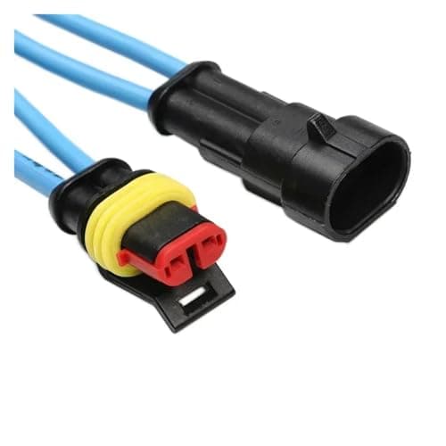 708/352/240pcs 1 2 3 4 5 6 Pin Plug Waterproof Connectors Kit Electrical Automotive Wire Quick Connector for Auto Car Marine(240pcs)