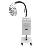Dfmyhked 500W Professional Nano Hair Steamer Machine, Anion Hair Color Processor Beauty Salon with 6 Modes for Salon/Home Hair Repair (110V, White)