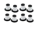 8 Washable Filter Elements, Suitable For LB068 6101 ST-6101, Vacuum Cleaner Replacement Parts