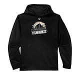 Retro Milwaukee Landscape Vintage Souvenir Performance Hoodie