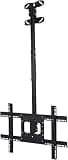 TV Bracket, Ceiling TV Mount, Adjustable TV Bracket Fits Most 32-70inch LCD LED Plasma Monitor Flat Panel Screen Display, Max VESA 400x400mm TV Mount TV Stand