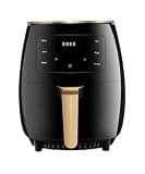 Electric Digital Air Fryer Oven – Multi-Function 6-in-1 Kitchen Cooker With Touchscreen, Adjustable Temperature & Timer - The Unit Is Equipped With A Clear Digital Display