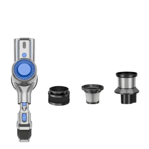 KIKETECH Upgraded Vacuum Cleaner, for Home, Pet Hair, Carpet & Hardwood Floors, HEPA Filtration, LED Light, One-Press Dust Release
