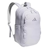 adidas Amplifier Backpack for Laptop, School and Gym, 28L, Frozen Purple/Silver Violet Purple/Regular, OSFA